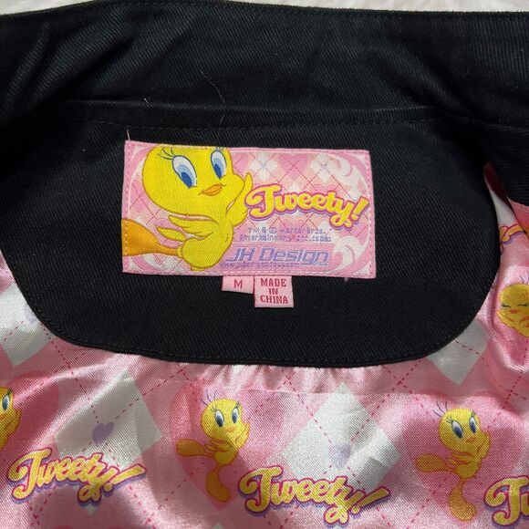JH DESIGN LOONEY TUNES TWEETY BIRD DIVA JACKET SIZE M 2006 - Picture 8 of 9